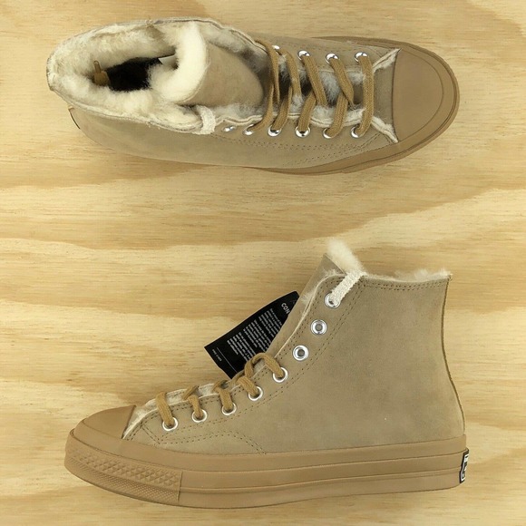 Converse Chuck Taylor 70 Shearling Lined Sneakers - Picture 4 of 10